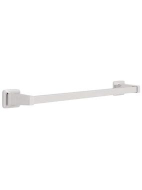 Chrome Finish Square Towel Bar